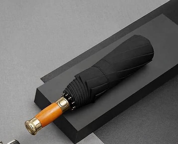 Royal Premium Umbrella – Wood Handle Auto Open/Close Umbrella