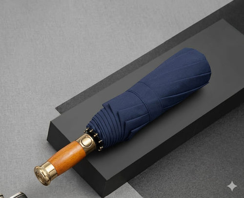 Royal Premium Umbrella – Wood Handle Auto Open/Close Umbrella